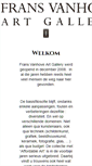 Mobile Screenshot of fransvanhove.be